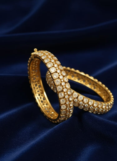 Lustrous Glow Bangles